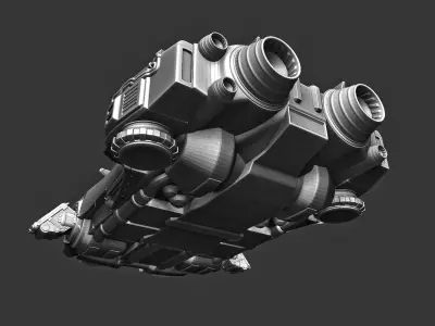 Car of the future 3D print model 3D print model