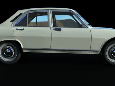 peugeot 504 3D model