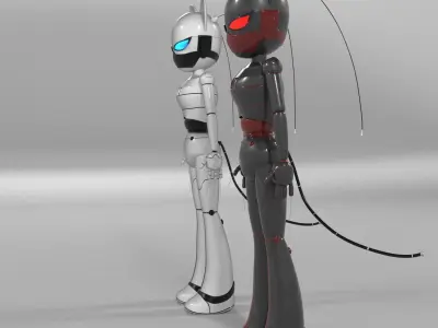 Robot - Cat 3D model
