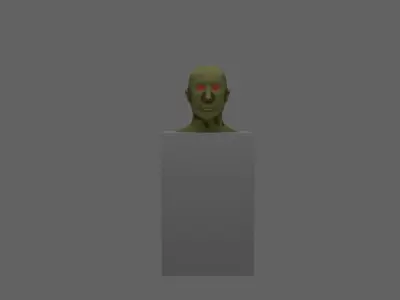 chrachter human head Free 3D model
