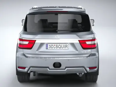 Nissan Patrol 2021 3D model