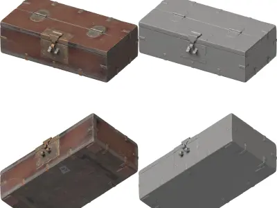 Korean Box Pack 3D model