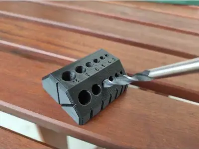 90 And 45 Degree Drilling Guide 3D model