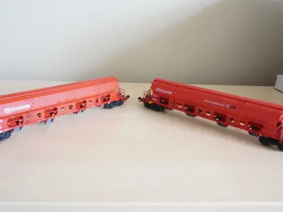 Pre supported Tads 960 self unloading freight car 3D print model