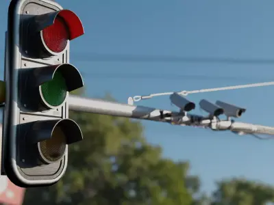 Traffic Light 3D model