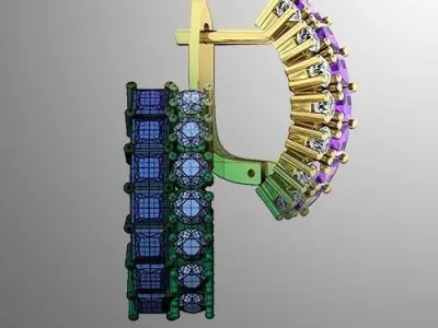 Earrings 26 3D print model