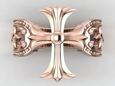 Cross ring  470 3D print model