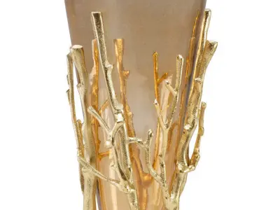 Aquilino Metal Floor Vase 3D model