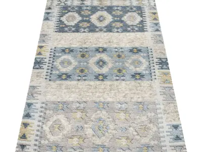 Rug Set 1410 3D model