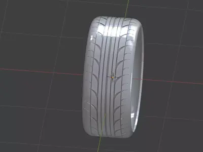 ring sport tyre 3D print model