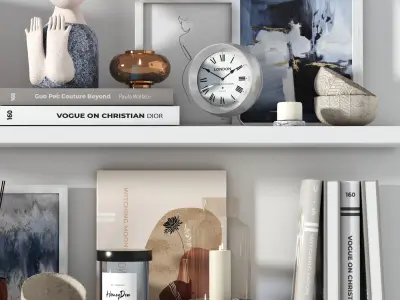 Decorative set 06 3D model