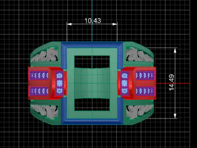 NEO MAN RING MODEL25 3D print model
