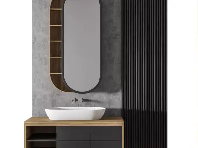 Luxury Bathroom 103 3D model