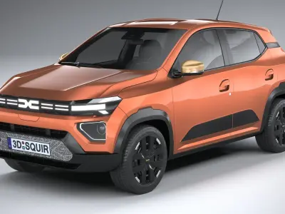 Dacia Spring 2025 3D model