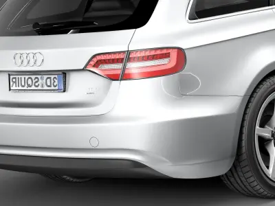 Audi A4 Avant 2013 3D model