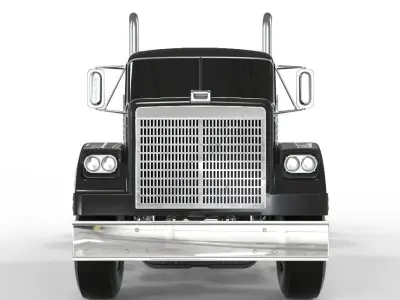 1970 White Western Star Truck  3D model