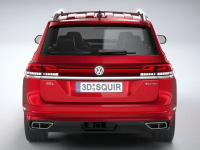 Volkswagen Atlas 2024 3D model