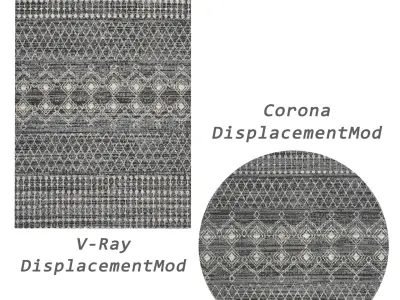 Rugs No 290 Low-poly 3D model