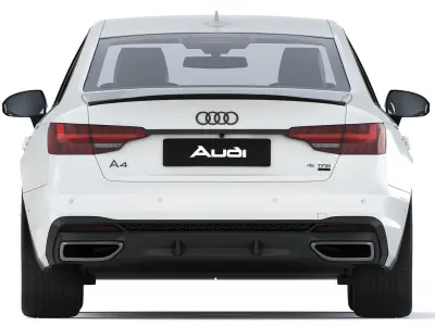 Audi A4 S-Line 2021 3D model