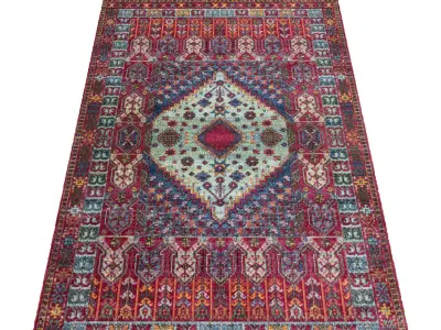 Rug Set 1587 3D model