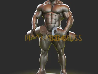 bodybuilding 3D print model