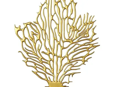 Marine decorative set 3D model