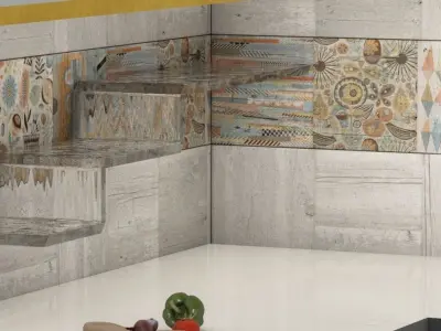 Kitchen interior design 3D model