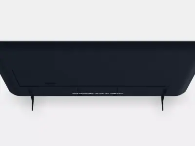 75-inch Crystal UHD 4K Smart TV DU7000 with Tizen OS 2024 3D model