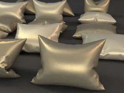 Pillows Collection set of 3D model