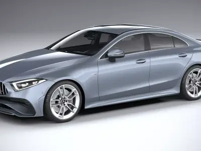 Mercedes-Benz CLS AMG 2022 3D model