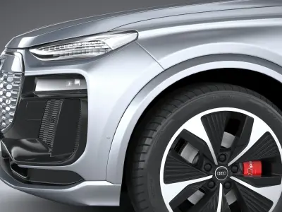 Audi SQ6 e-tron 2025 3D model