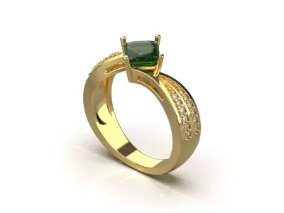 ring code 197 3D print model