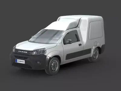 RAM Promaster Rapid 2024 Low-poly 3D model
