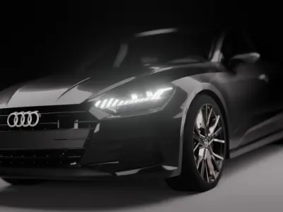 Audi A7 Sportback  3D model