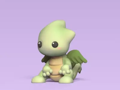 Little Dragon 3D print model