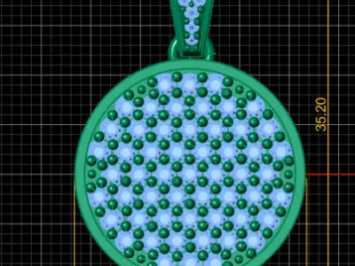3D Print charm Models pendant  3D print model