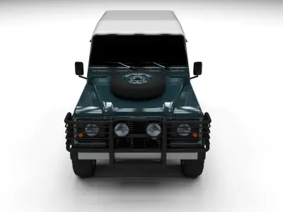 Land Rover Defender 90 Station Wagon 3D model