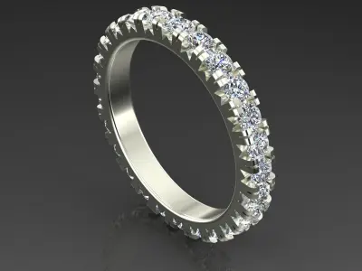 Band Ring 3D print model