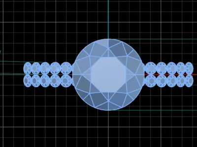 jewelry ring 78 3D print model