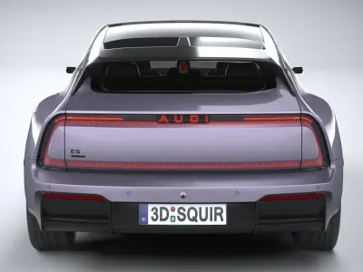 Audi E5 Sportback 2026 3D model