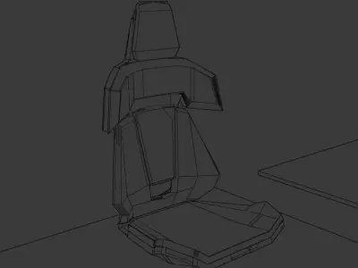 Opulenza - Sportified luxury car seat concept design 3d model 3D model