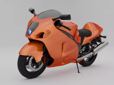 SUZUKI Hayabusa 3D model
