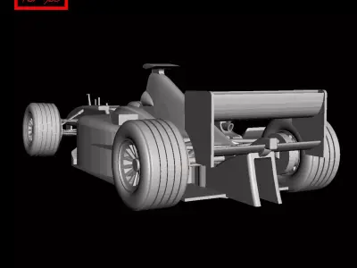 Formula 1 - Ferrari F2002 2002 3D print model
