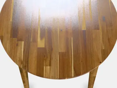 NACKANAS Table 2 Low-poly 3D model