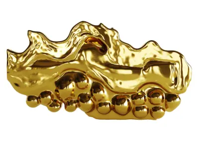Abstract Decorative Wall Decor 3D model get