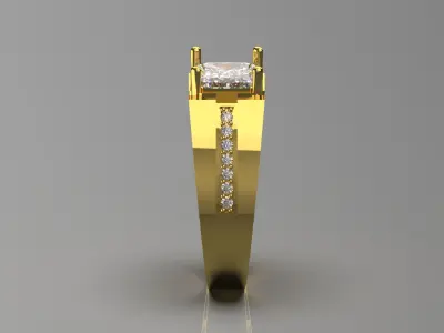 diamond ring mr0045 3D print model