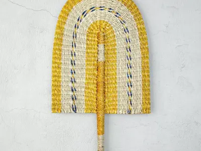 Decorative Fan 4 by ZARA HOME 3D model