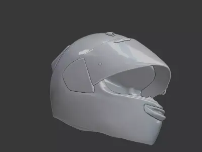 Bell RS7 Pro Racing Helmet 3D Printable  3D print model