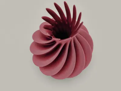 Printable Vase - Flower Pot 3D print model purchase
