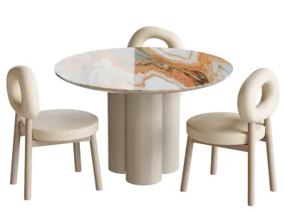 Dining table SOLFORD 2 3D model